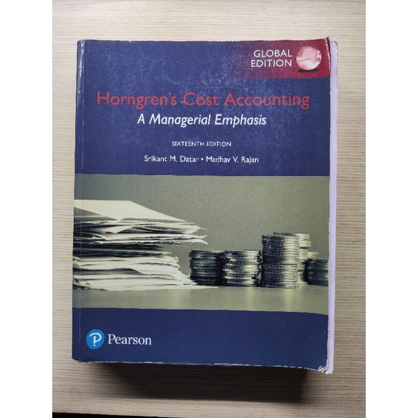 二手書 Horngren's Cost Accounting a managerial Emphasis 第16版