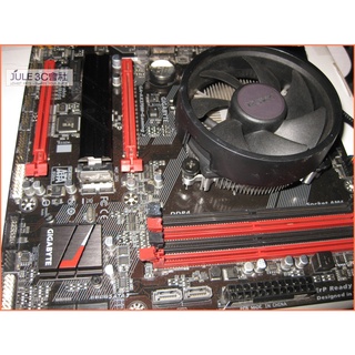 JULE 3C會社-技嘉 AX370M-Gaming 3 主機板+ AMD RYZEN R5 3400G 含風扇 CPU