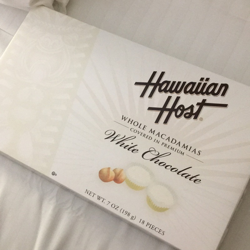 夏威夷直購 Hawaiian Host 白巧克力 夏威夷果