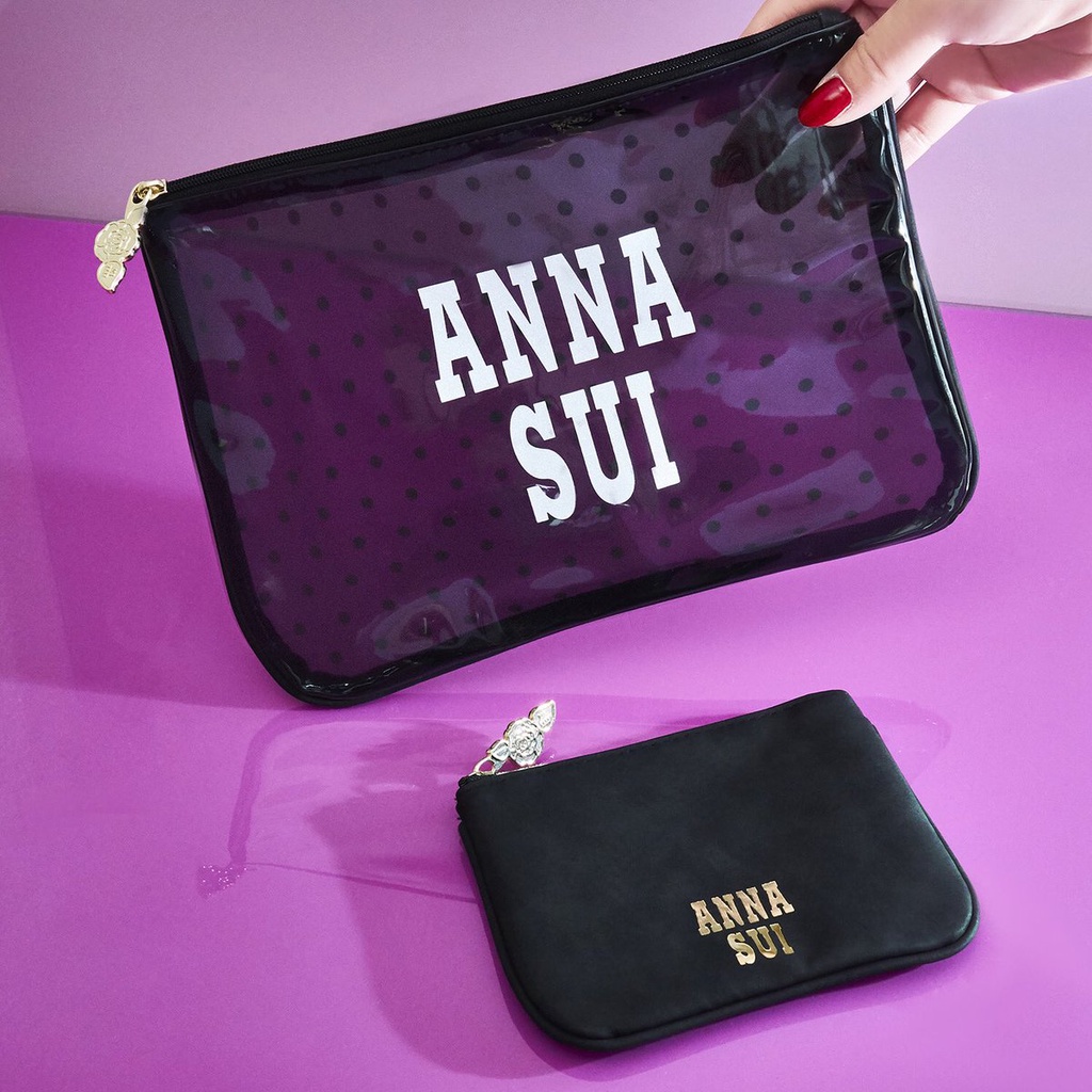 超動心 日本專櫃限定滿額禮 ANNA SUI 化妝包 小物包 手拿包 盥洗包 零錢包 置物包 收納包 ABS46