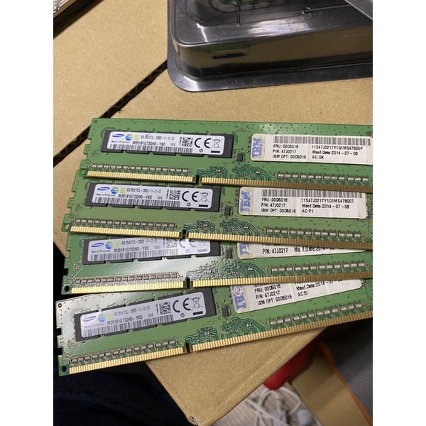 ［現貨］桌上型記憶體DDR3L-8G-1600 雙面顆粒 三星威鋼金士頓（二手良品）