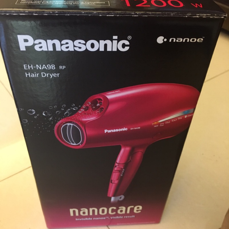 Panasonic N98 吹風機（全新,京站購買）