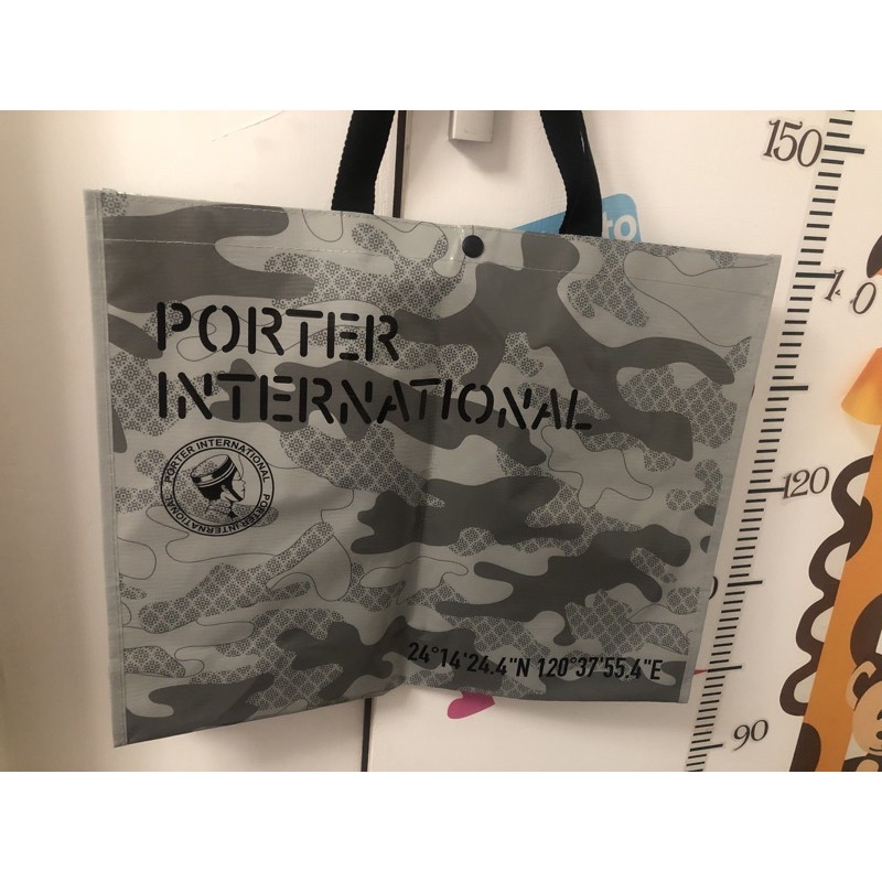 porter 迷彩防水購物袋 環保袋