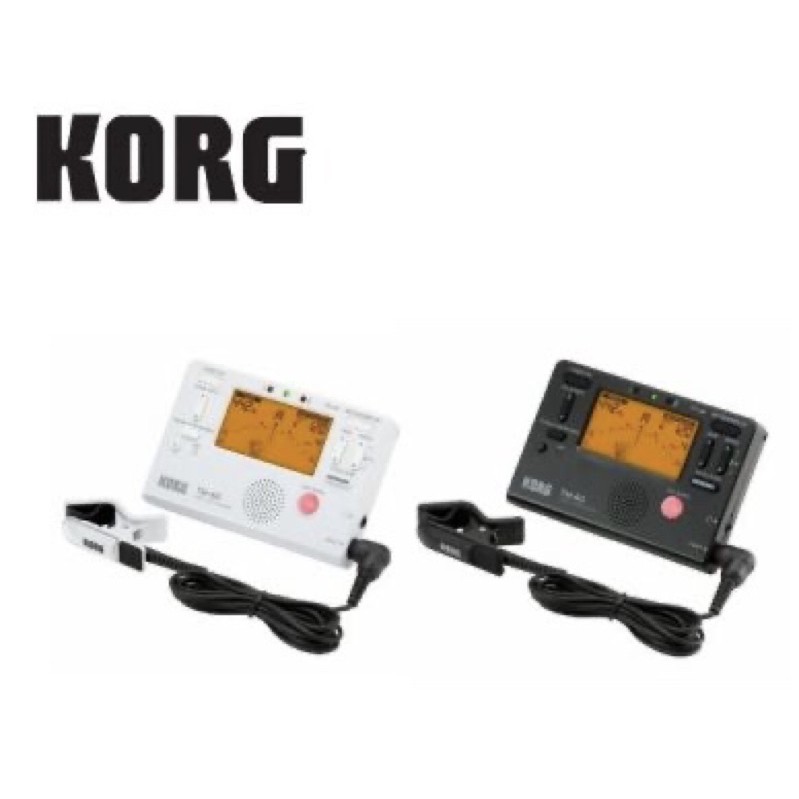 Korg TM-60c全功能冷光調音節拍器 調音夾 拾音器薩克斯風長笛豎笛任何樂器適用 TM-60 TM60 TM60C