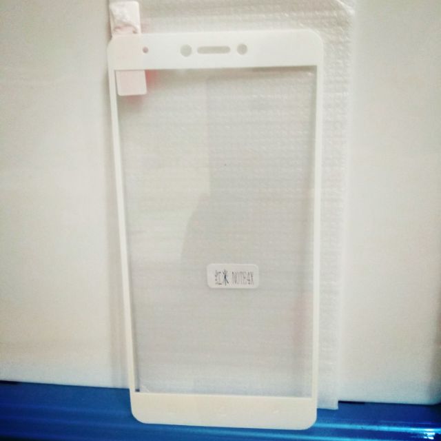 紅米 小米 Note 4X 保護貼 9H 鋼化 玻璃貼 滿版 白邊