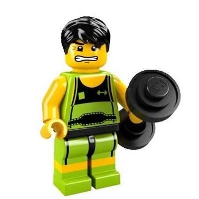 《Brick Factory》"全新未拆" 樂高 LEGO 8684 第2代 二代 舉重選手 Weightlifter
