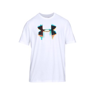 UNDER ARMOUR 短袖(男) LOOSE版 運動上衣 速乾短T 1318555-100(白)
