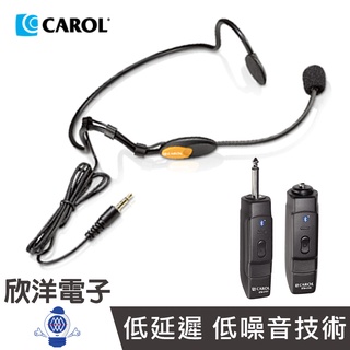 Carol 無線麥克風套組 藍芽無線收發機麥克風套組 附贈頭戴式麥克風 (BTM-210C-頭戴式) 學術研討 教學