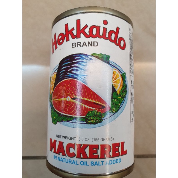 【菲律賓】HOKKAIDO 鯖魚罐頭 MACKEREL 155g linklife