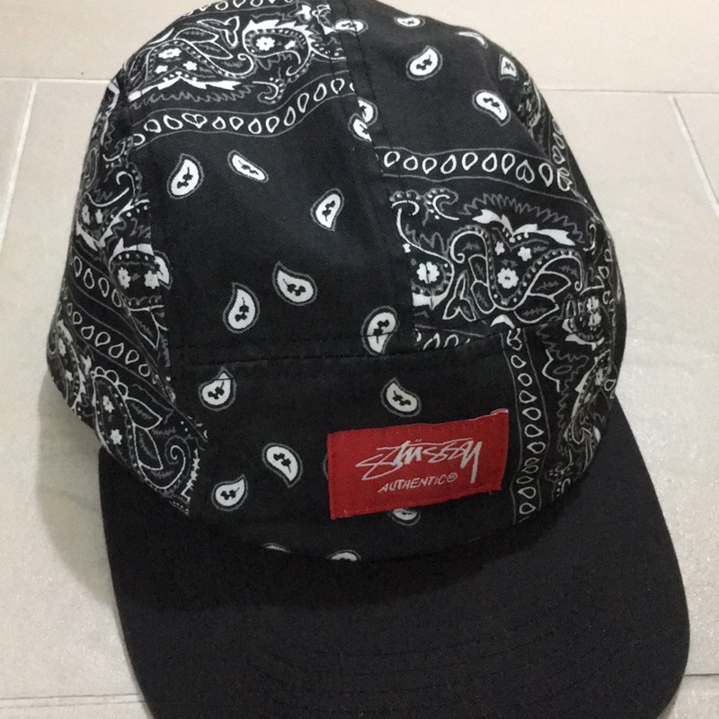 STUSSY 五分割帽 非supreme 出清 變形蟲 腰果花