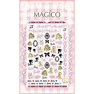 【跑單品拋售💢】Magico美甲極薄寫真背膠貼紙 手繪芭比 412
