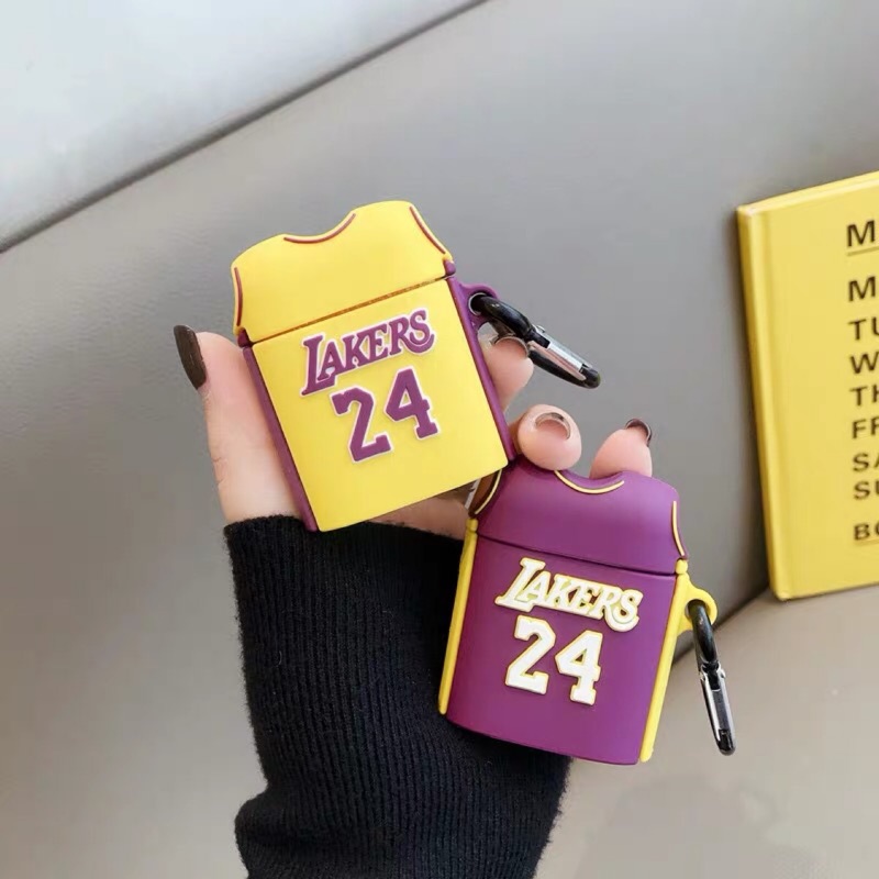 Kobe AirPods 保護套 湖人 Lakers 24號 黑曼巴