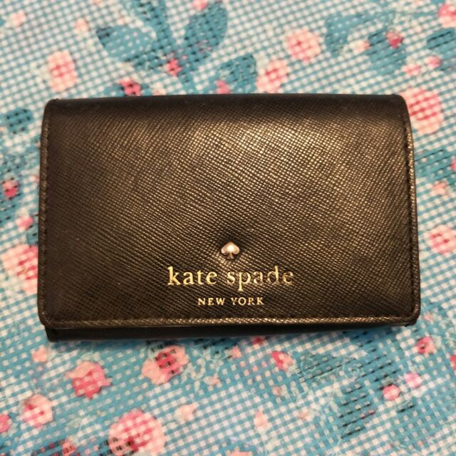 二手 Kate Spade ♠ 黑色名片夾 卡片夾