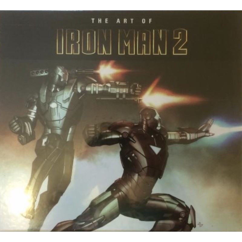 鋼鐵人2 美術設定集 art of iron man 絕版品