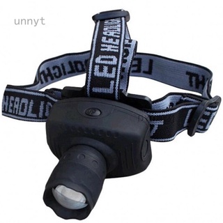 Unnyt 3W LED強光伸縮變焦磨砂質感頭燈