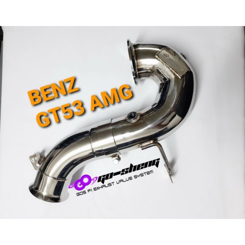 GOS BENZ GT53 AMG 直通 200目金屬觸媒當派