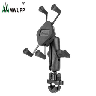 【臺灣現貨】五匹 MWUPP 大X型支架 U型橫桿版 機車 重機 檔車 手機架 導航架 E41C