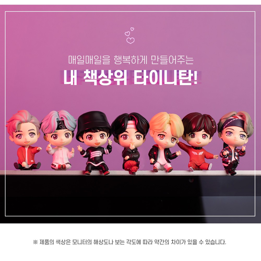 [韓國] 防彈少年團（BTS) TinyTan Monitor Figure, Idol, Kpop, 官方, 原創