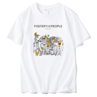 【快速出貨】Foster the People Torches 短T 白色 電子 音樂T 搖滾T 樂團T 班服 設計