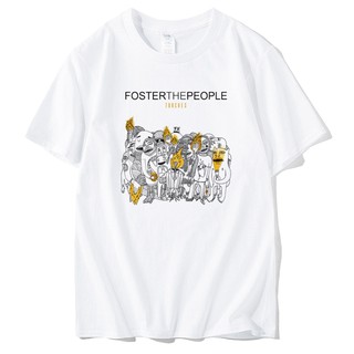 【快速出貨】Foster the People Torches 短T 白色 電子 音樂T 搖滾T 樂團T 班服 設計