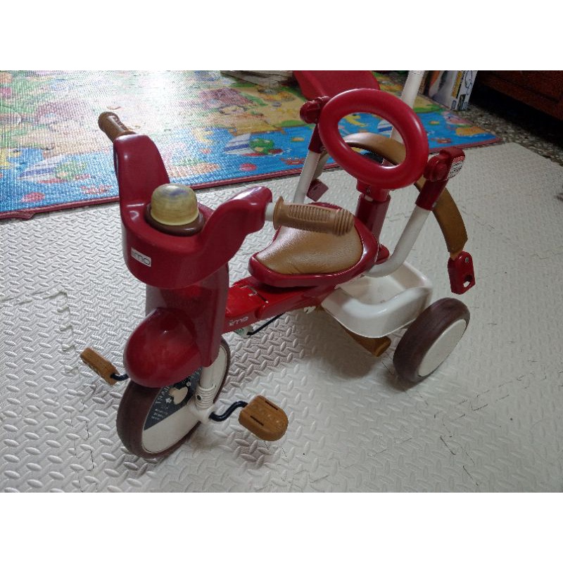 日本 iimo 兒童學步車三輪車-折疊款 升級款（已保留客訂）