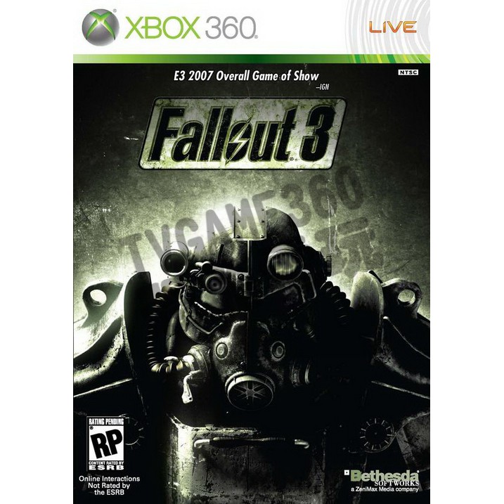 Fallout 3 Xbox的價格推薦 21年7月 比價比個夠biggo