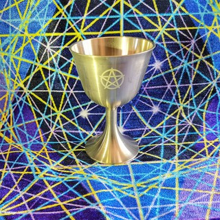 魔法用品儀式聖杯純銅聖杯五芒星三相月聖杯儀式擺件魔法祭壇用品水元素祭壇儀式用品 蝦皮購物