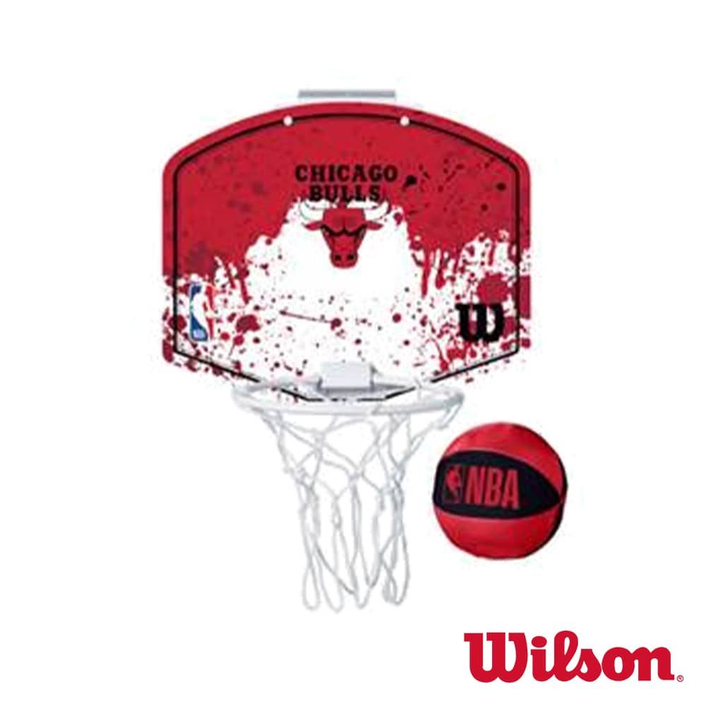 【線上體育】WILSON NBA 迷你籃板 21'公牛隊 (含小球)