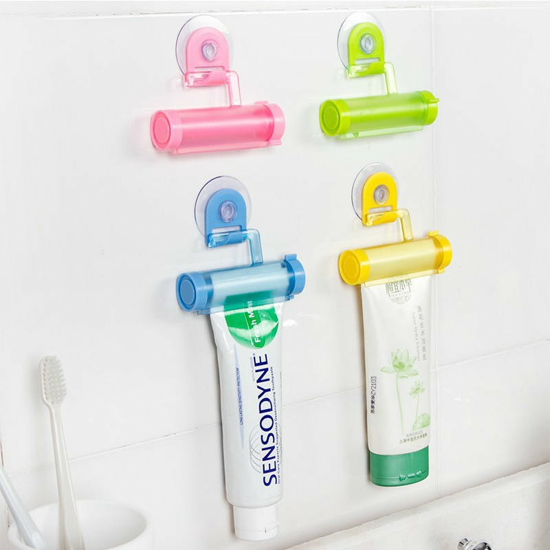 🔥現貨🔥家用擠牙膏器 洗面乳按擠壓器 吸盤可掛式擠牙膏器 #擠壓器#