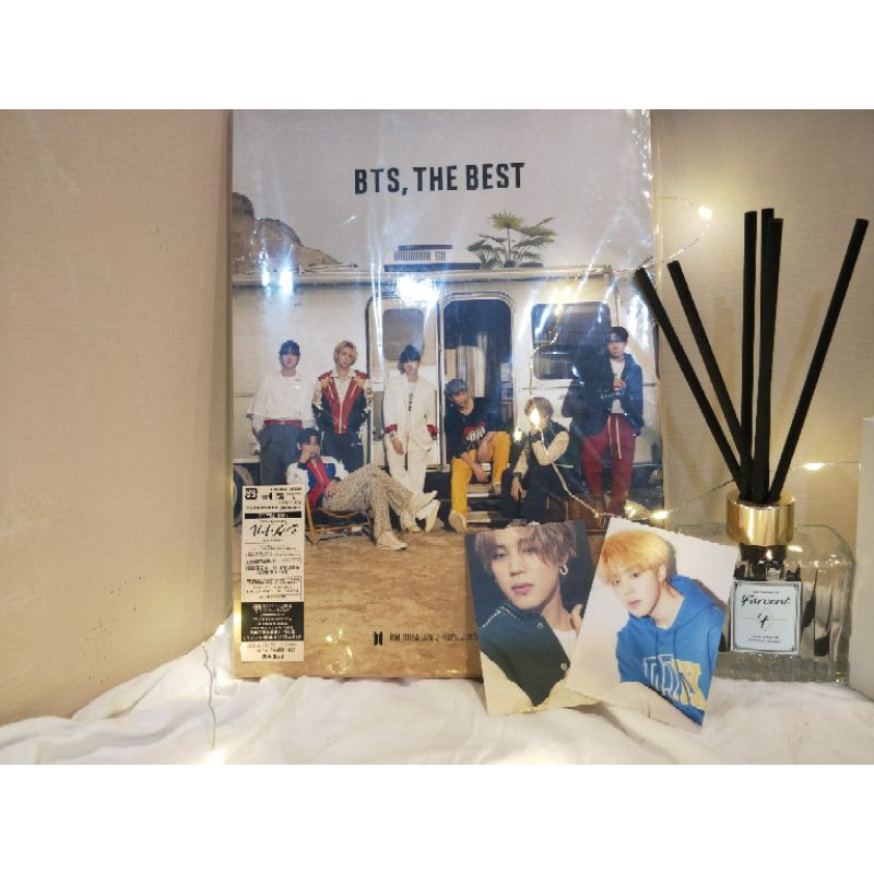 BTS / 【日本BTS FC限定販売】BTS, THE BEST (FANCLUB限定盤, 2CD)  智旻小卡
