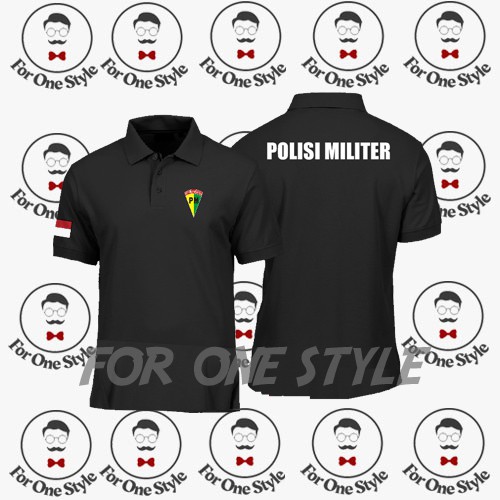 Polo衫 PM 最新印尼憲兵地鐵 POLOSHIRT 軍警