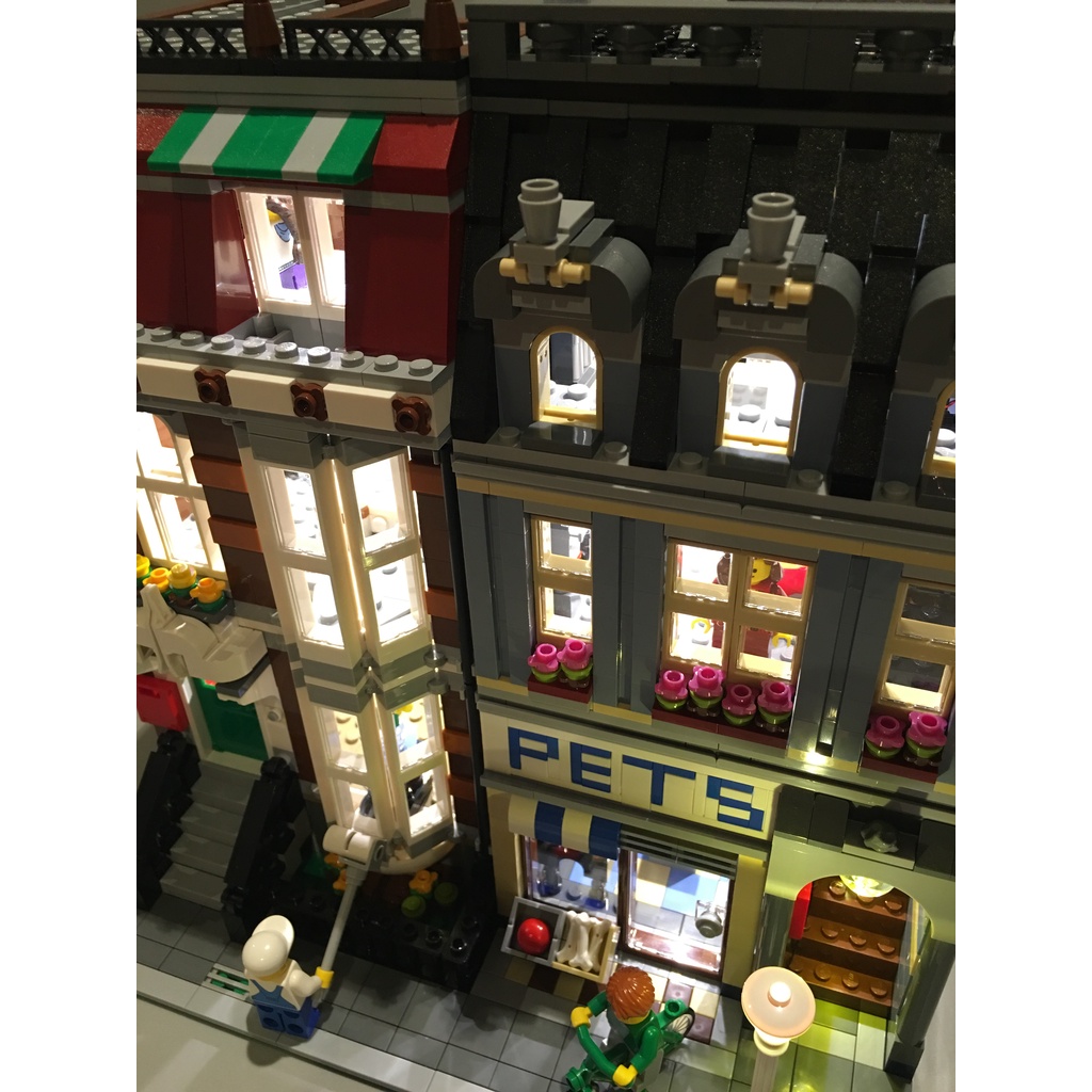 [飛米樂高積木磚賣店] LEGO 樂高專用燈組 10218寵物店