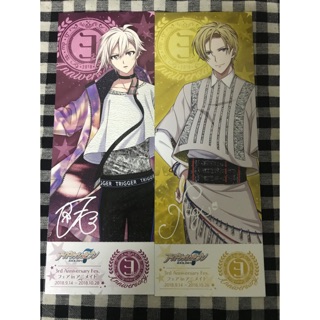 現貨 九條天 六彌凪 龍 3週年 書籤 idolish7 偶像星願 九條天七瀨陸四葉環逢坂壯五八乙女樂 TRIGGER