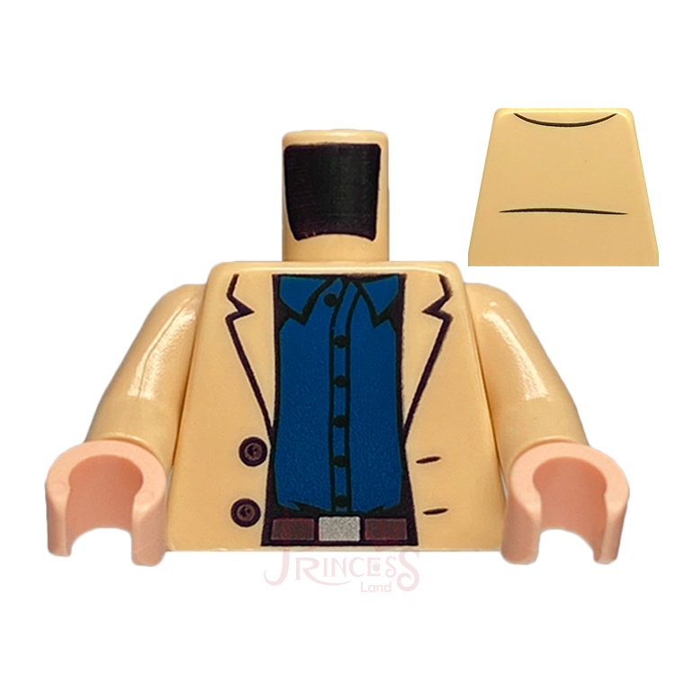 公主樂糕殿 LEGO 樂高 76006 鋼鐵人 奧德利奇·齊禮安 身體 西裝 沙色 973pb1392c01 A232