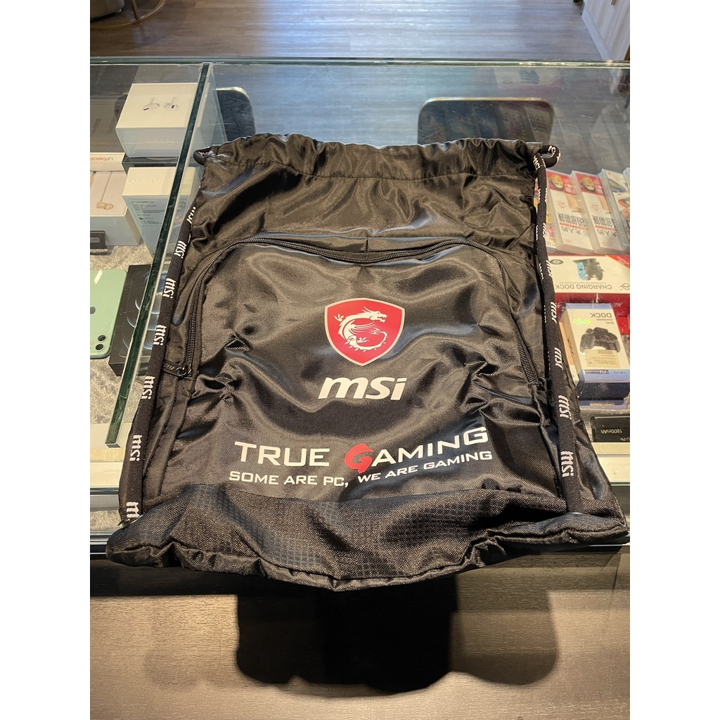 龍龍3c 微星msi Gaming Bag 龍魂電競束口袋 蝦皮購物