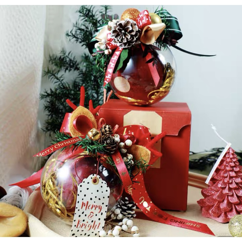 聖誕裝飾材料包 表情包 聖誕飾品裝飾 DIY材料 造型套裝 聖誕老人 花束裝飾 松果造型 聖誕樹裝飾 花圈 藤圈