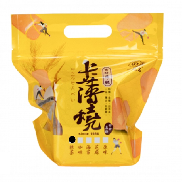 一品名 煎餅 團購美食 卡薄燒(原 卡滋燒)-抹茶 450g 【佳瑪】田中名產