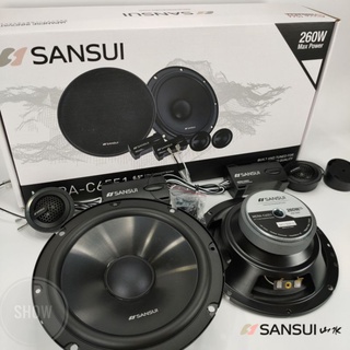 【24h出貨】日本🇯🇵 SANSUI 山水 高階 6.5吋分音喇叭 汽車喇叭 車用喇叭 福特 現代 kia MG 納智捷
