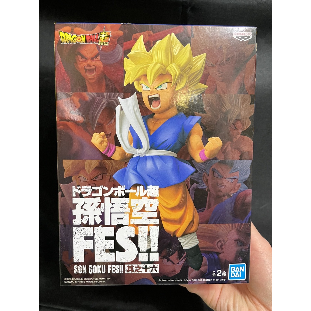 七龍珠 GT悟空 小悟空 FES其之十六 FES16 超級賽亞人 超賽 banpresto 景品 公仔 模型