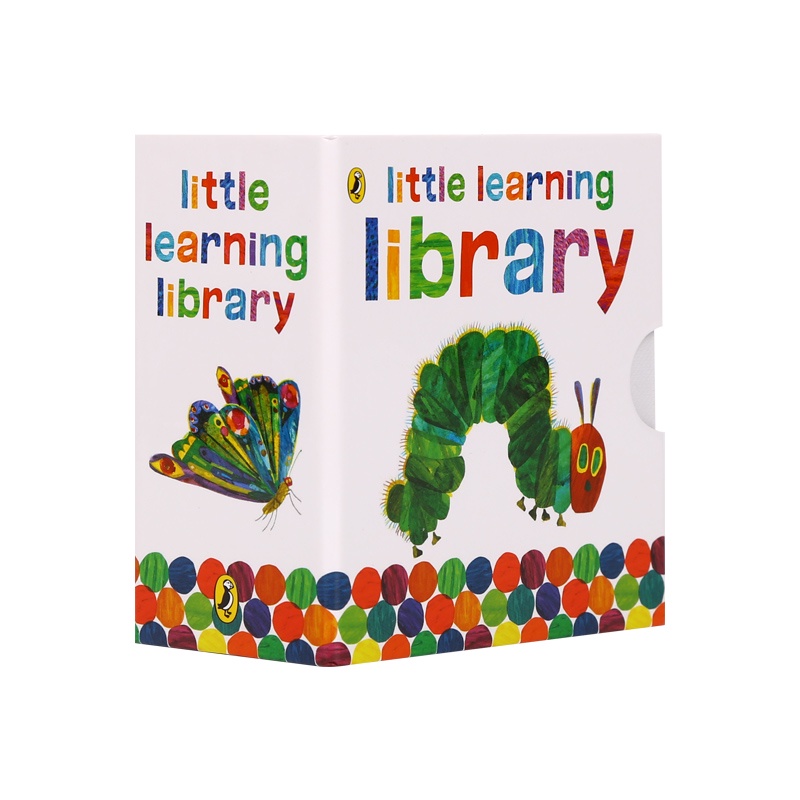 現貨The World of Eric Carle Little Learning Library毛毛蟲筆點讀版4冊套裝