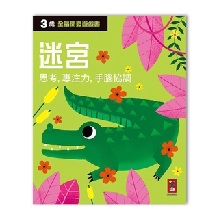 ⭐️現貨《風車》三歲迷宮：全腦開發遊戲書🍓甜蜜樂園