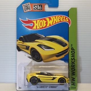 風火輪 HOT WHEELS 14 CORVETTE STINGRAY