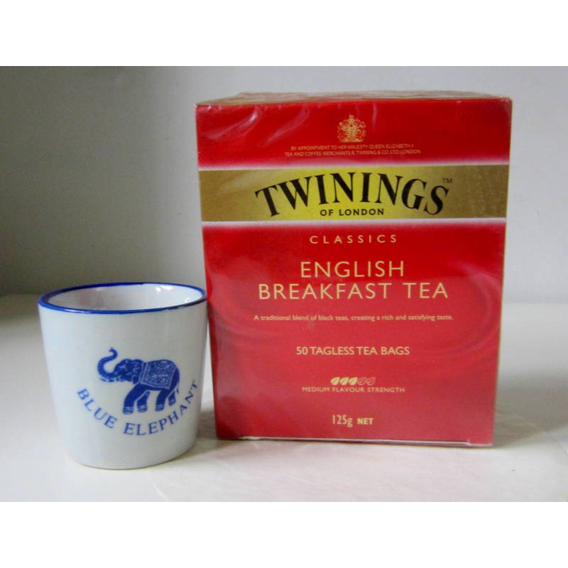 Twinings 英倫早餐茶 English breakfast tea (50入，小包裝)