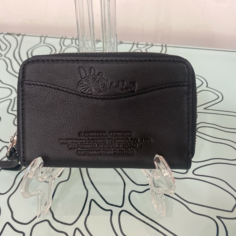 全新正品【BRAUN BUFFEL 德國小金牛】零錢真皮卡夾  12.5*8.5cm