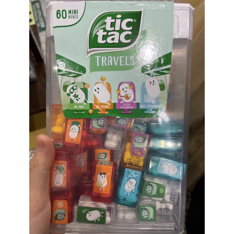 現貨 免稅代購 tic-tac綜合水果涼糖 60入