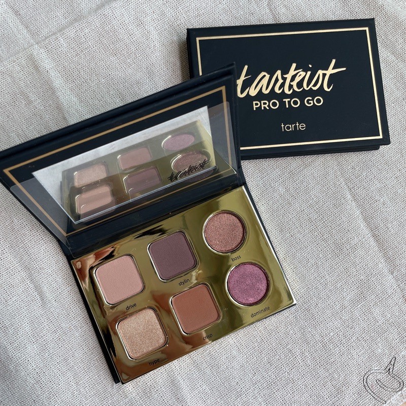 芋泥控 現貨tarte Pro To Go Tease六色眼影盤 Beecost