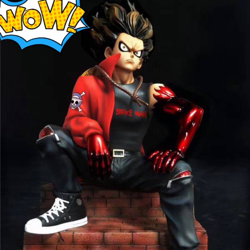 航海 潮流蛇人魯夫 四檔魯夫 潮流魯夫 坐姿魯夫 潮牌沙發蛇人魯夫 公仔