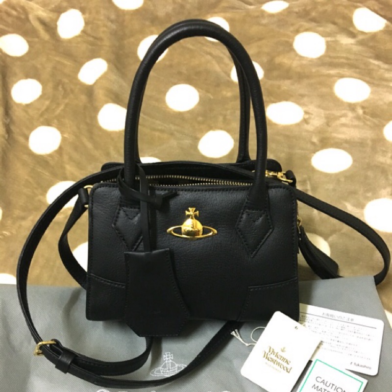 VivienneWestwood 牛皮手提肩背兩用包 日本購入