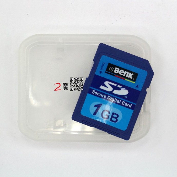 eBenk SD 1GB SD1G 記憶卡 附收納盒 有防寫開關 出清 裸裝 售完不補