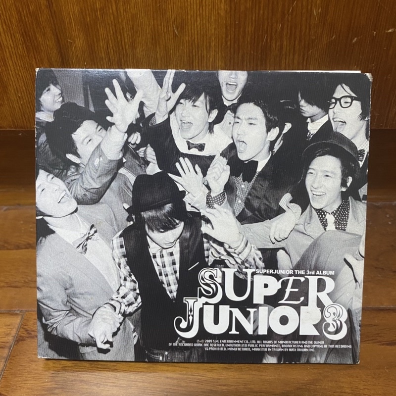 二手◆ Super Junior(SJ)◆第三張專輯SORRY,SORRY(寫真B版)